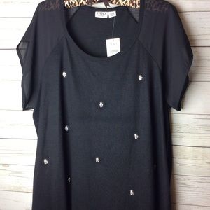 Silver Skull Women’s Blouse